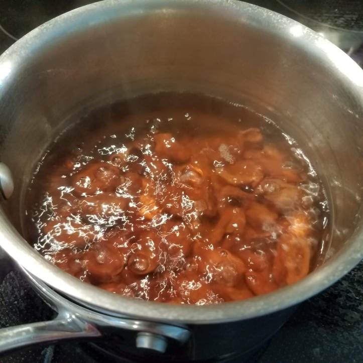 Hot Leaching of Acorns