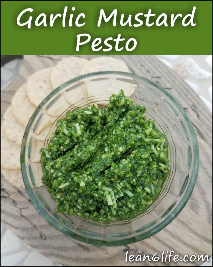 Garlic Mustard Pesto