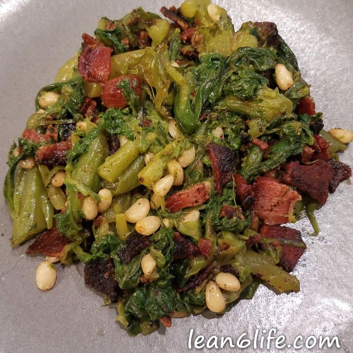 Sad Poke Plus Pine Nuts and Bacon