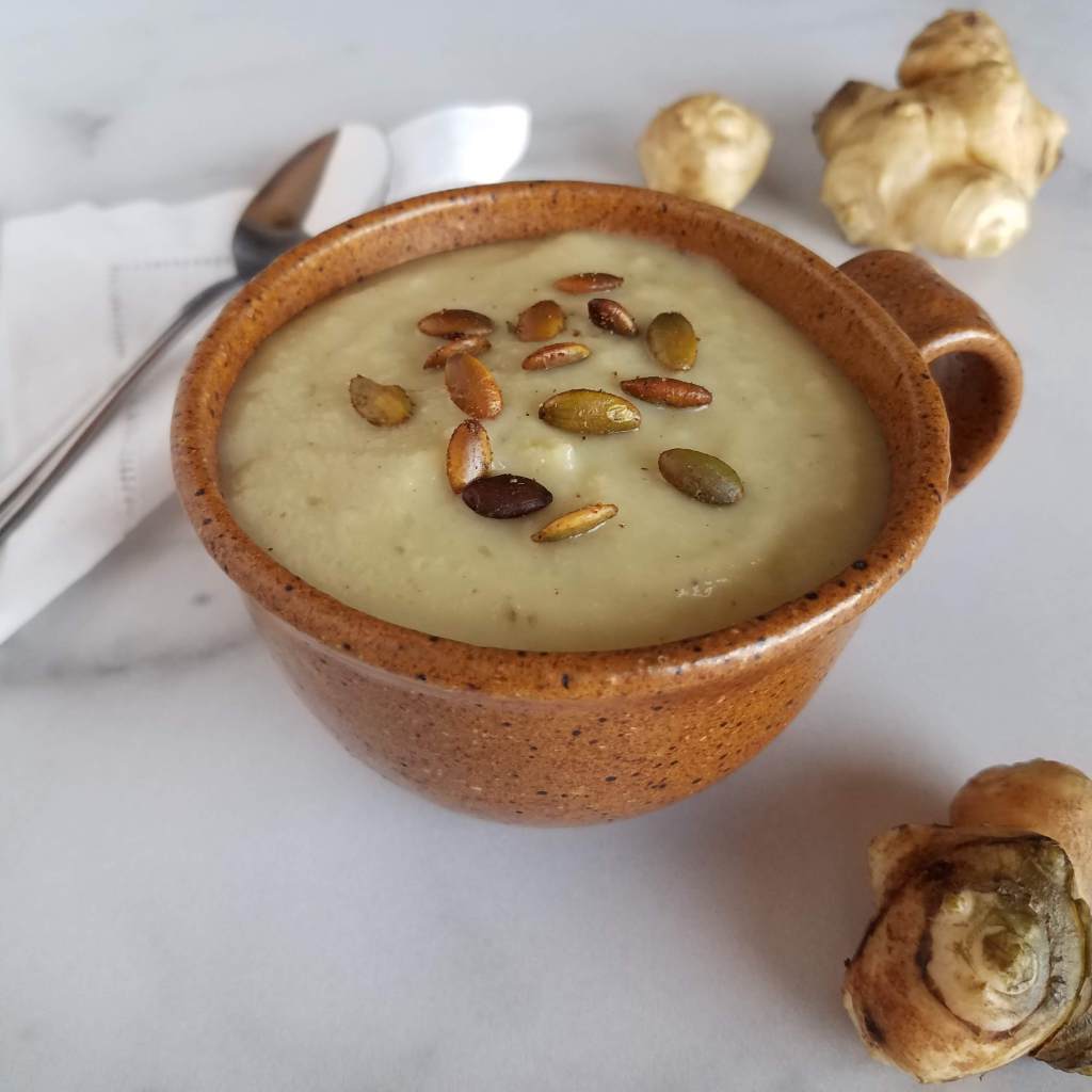 ...make sunchoke soup!