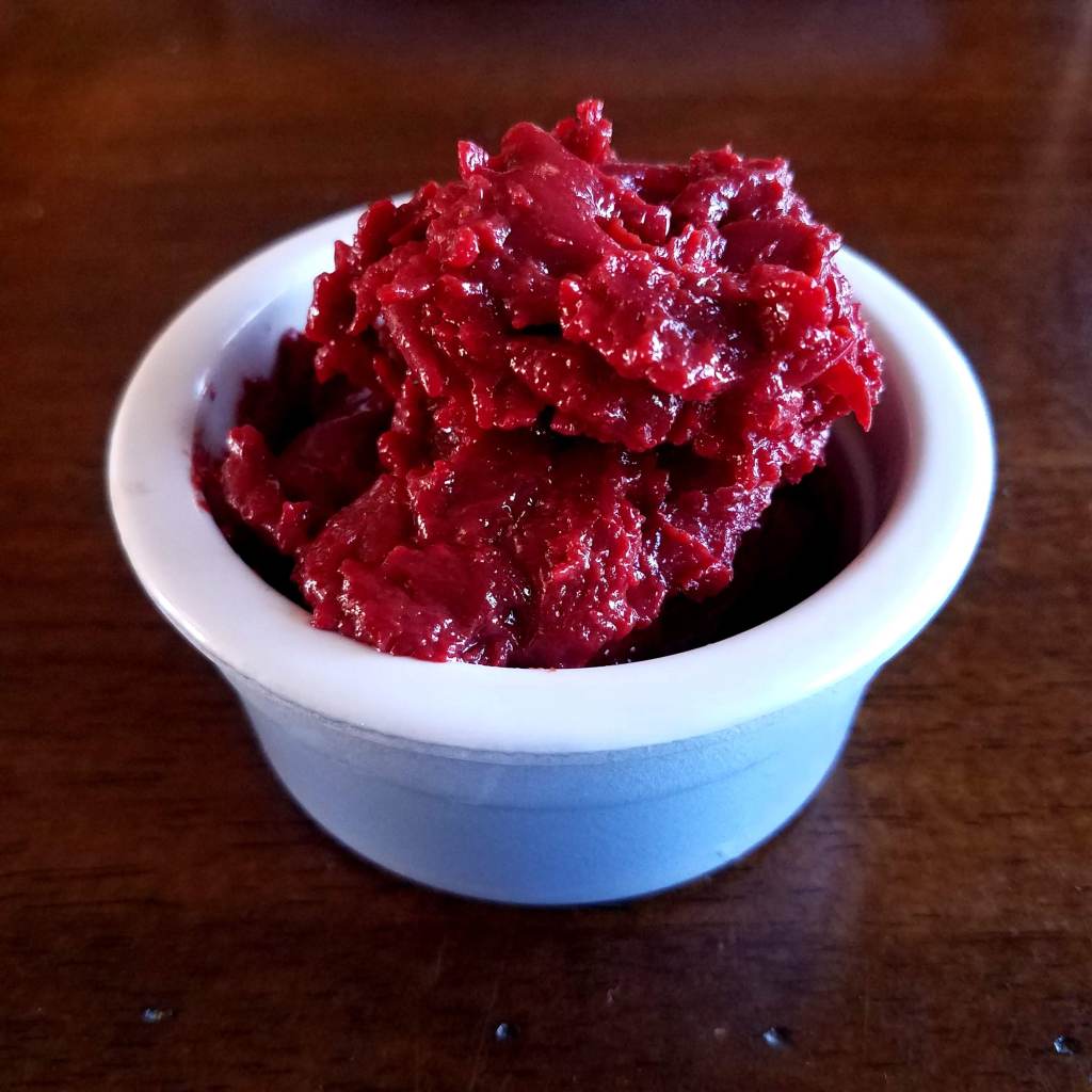 Autumn olive "molasses", or ketchup gone very, very wrong