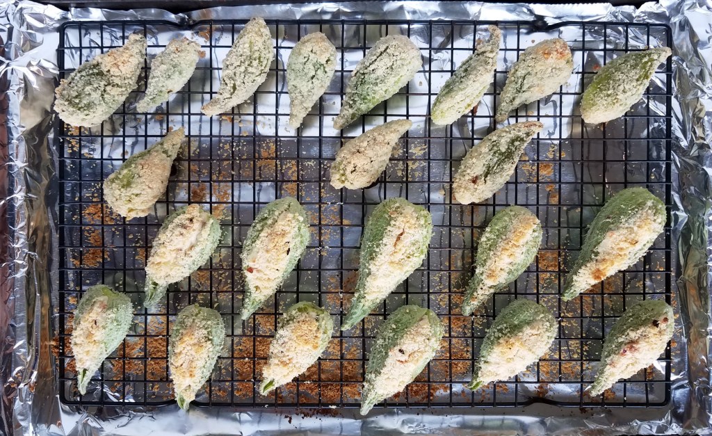 The final product - delicious milkweed vegetables ready to eat