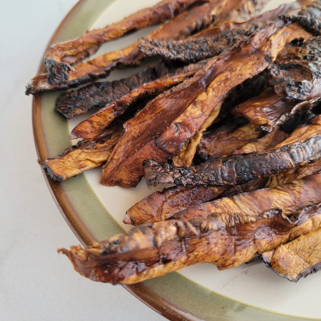 Dryad's saddle jerky