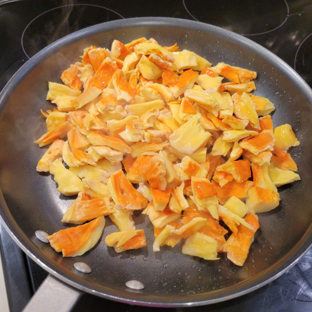 Chicken of the woods cooking